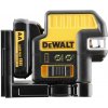 DCE0822D1G DeWALT Aku křížový zelený laser s olovnicí 10,8V, 1x2,0Ah XR Li-Ion