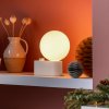 Stolná lampa Tala Hliník, guľa, stmievanie, kriedovo biela - ALM-SPHR-IV-CHK-TBL-01-EU