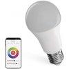 EMOS LED žiarovka GoSmart A60 / E27 / 9 W (60 W) / 806 lm / RGB / stmievateľná / WiFi ZQW514R