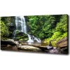 Foto obraz na plátne Vodopád v lese 100x50 cm