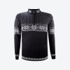 KAMA 4053 unisex merino sveter, čierny Veľkosť: XXL