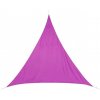 Nábytek PEGAS Stínící plachta trojúhelník 3m - fialová