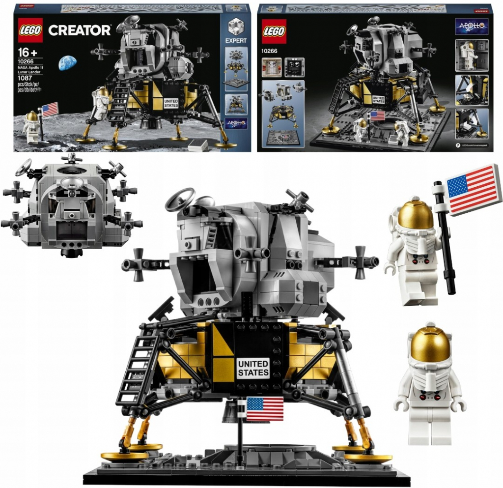 LEGO® Creator Expert 10266 Lunárny modul NASA Apollo 11