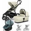 THULE Kočík 3v1 Urban Glide 4 Beige s autosedačkou Maple Mid Blue, s madlom a adaptérmi 2025