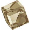 Swarovski Swarovski® Crystals Angled Cube 4841 6mm Golden Shadow Cal VZ