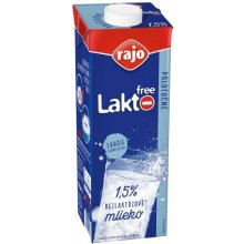 Rajo Trvanlivé bezlaktózové polotučné mlieko 1 l