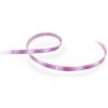 Philips Hue Chytrý LED pásik White and Color Ambiance 1m Lightstrips plus Philips BT 8718699703448 11W 800lm 2000-6500K RGB, biely s konektorom a Bluetooth