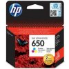 Originálny ink HP CZ102AE#BHK, No.650, farebný