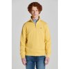 MIKINA GANT REG SHIELD HALF ZIP SWEAT PARCHMENT YELLOW