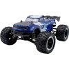 MODSTER XGT blau modrá komutátorový 1:16 RC model auta elektrický monster truck 4WD (4x4) RtR 2,4 GHz vr. akumulátorov a kábla na nabíjanie; MD11488
