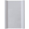 CEBA Podložka prebaľovacia 2-hranná s pevnou doskou (50x70) Comfort Caro Grey