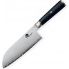 Nôž Dellinger kuchynský Santoku 180 mm Okami 3 layers AUS10