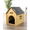 Drevená búda pre domácich miláčikov veľ. M (BUD1)