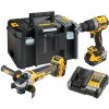 DeWALT DCK2026P2T Súprava akumulátorového vŕtacieho skrutkovača a uhlovej brúsky 18V XR 2x5Ah Dewalt PL