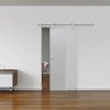 Posuvné dvere Pertura sklenené, 920x2043 mm, sklo satinato