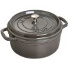 Staub Kastról 24 cm, grafitovo sivý, liatina