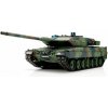 Torro - Heng Long TORRO tank 1/16 RC LEOPARD 2A6 kamufláž - BB +IR (kovové pásy)