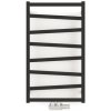 Radiátor kombinovaný House Level ZET 85,8 x50 cm matná čierna HLZE085050S905SP