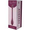 Glam - Nabíjací, vodotesný, nastaviteľný vibrátor na bod G fialový