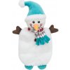 Vianočný plyšový snehuliak (37 cm)