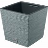 PROSPERPLAST Kvetináč FURU SQUARE LOW 30cm betónový