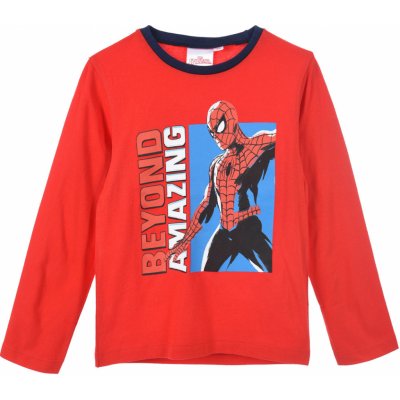 Chlapčenské tričko MARVEL SPIDERMAN AMAZING červené Veľkosť: 98