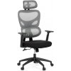 AUTRONIC Kancelárska stolička KA-K2080 GREY, sivá