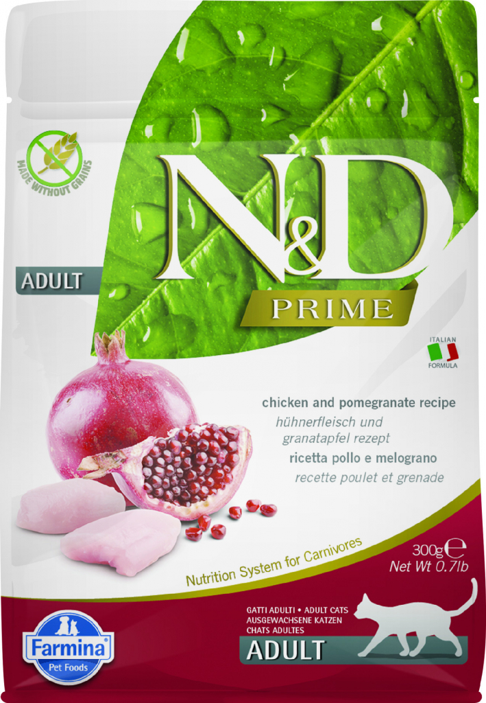 N&D Grain Free CAT Neutered Chicken&Pomegranate 300 g