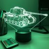 Beling 3D lampa, Tank King Tiger, 7 farebná 1PD5DER