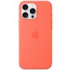 Apple iPhone 16 Pro Max Silicone Case with MagSafe - Tangerine MDGX4ZM-A