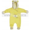 Zimný overal - 56-62 žltá