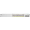 Cisco prepínač CBS220-24P-4G, 24xGbE RJ45, 4xSFP, PoE+, 195W - OBNOVIŤ