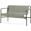 HAY Lavička Palissade Dining Bench, olive