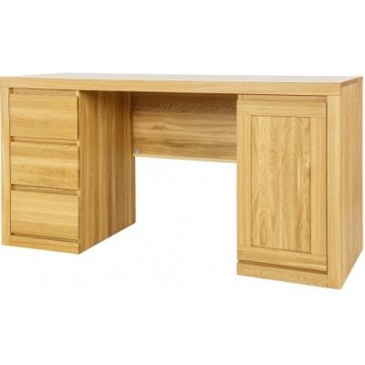 Drewmax Písací stôl BR302,160x80x60, dub Farba dreva: Medová