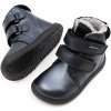 Protetika DETSKÉ BAREFOOT ZIMNÉ TOPÁNKY PROTETIKA - BEKA BLACK SHINE TEX Veľkosť: 25, Vnútorná dĺžka topánky v cm: 16.1, Vnútorná šírka topánky v cm: 6.6