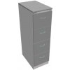 Štvorzásuvková kartotéková skriňa OP, 41,6x134,5x64 cm, sivá/sivá - 1 kus - 1 KS - 4 - kartotéková - 416x1345x640 mm - Office Pro - 64 cm - 41.6 cm - 134.5 cm - sivá/sivá OFFICE PRO