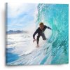 Sablio Obraz surfista na vlne - 50x50 cm