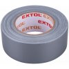 Extol Premium Páska lepiaca textilná univerzálna 50 mm x 50 m x 0,18mm sivá 8856312