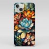 4NewCase - Kryt pre APPLE - iPhone 15 Plus - SILIKÓN + MagSafe - Floral Mandala - 1015050500026