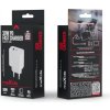 AppleMix 30W napájací adaptér / nabíjačka MAXLIFE - USB-A / USB-C pre Apple iPhone / iPad / Mac - biely