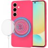 Techsuit SoftFlex MagSafe – puzdro na Samsung Galaxy S24 FE – hot pink