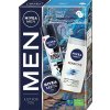 Nivea Men Sensitive sprchový gél 3v1 250 ml + Black & White antiperspirant proti bielym škvrnám 150 ml + Creme krém na tvár a telo 150 ml