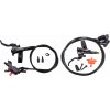 Shimano XT BL-M8100+BR-M8110/M8120, set kotúčových bŕzd, PM+FM (zadná)
