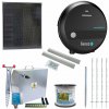 Expert sada solárného ohradníka - Kompletná bezpečnostná schránka + 1 J zdroj, 40 W panel, 20 mm páska