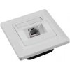 SOLARIX zásuvka CAT5E, UTP, 1 x RJ45, pod omietku, biela SX9-1-5E-UTP-WH SX9-1-5E-UTP-WH