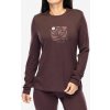 Dámska mikina bez kapucne Odlo Merino 200 Nature Lover TS Crew Neck LS - fudge