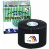 TEMTEX kinesio tape Classic, čierna tejpovacia páska 5cm x 5m