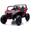 mamido Elektrické autíčko Buggy UTV Strong 24V nafukovacie kolesá červené