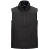Portwest Print & Promo Softshell vesta (2L), Farba Black, Veľkosť XL