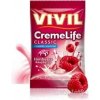 VIVIL BONBONS CREME LIFE CLASSIC drops s malinovo-smotanovou príchuťou, bez cukru 110 g